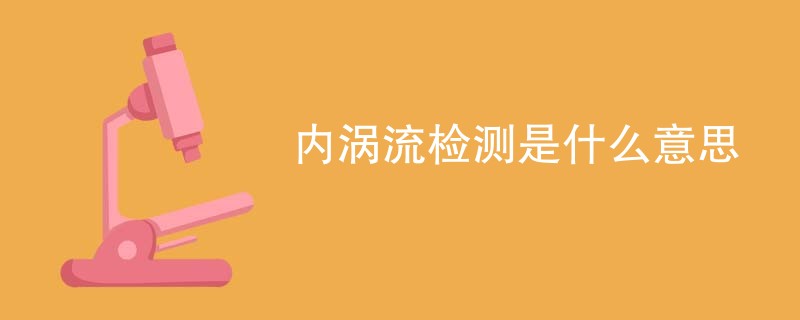内涡流检测是什么意思