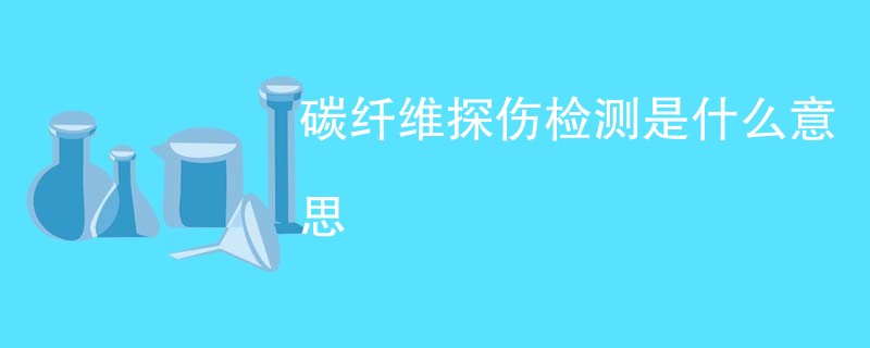 碳纤维探伤检测是什么意思