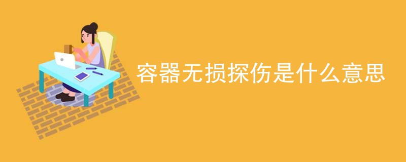 容器无损探伤是什么意思